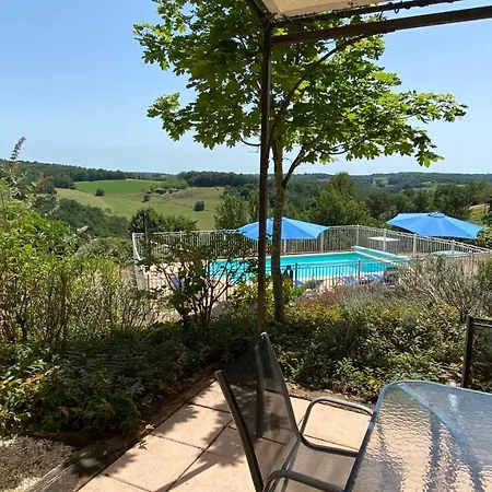 Les Hauts Du Coustalier Сasa de vacaciones Doissat